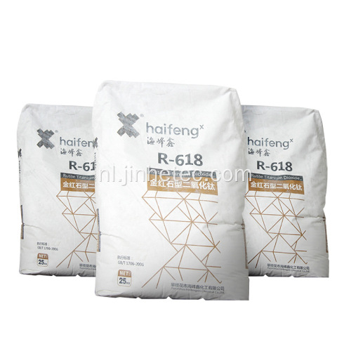 Haifeng merk titaniumdioxide rutile r-618 voor coating